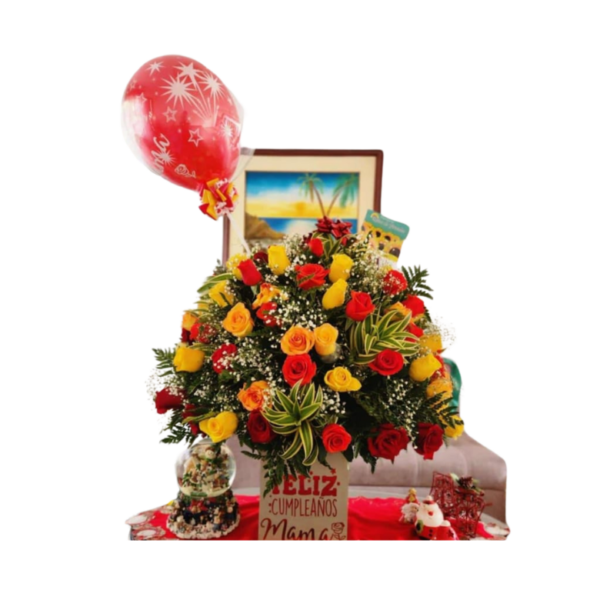Diseño con rosas
